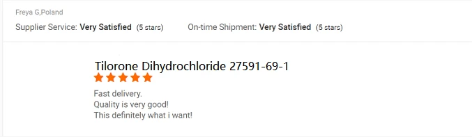 Customer's comment
